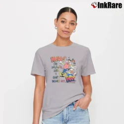 Women’s Cat Beer Belly Help! I'm Falling And I Can't Reach My Beer Funny Signature T-Shirt in sport grey | Soft, Flattering Fit
