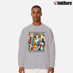 Men’s Cat Lady We Understand The Assignment Long-Sleeve Shirt in sport grey | Sleek, Lightweight, Year-Round Wear