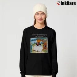 Women’s Cat Stevens Tea For The Tillerman Cool Casual Long-Sleeve Top in black | Sleek, Versatile, All-Season