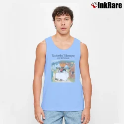 Men’s Cat Stevens Tea For The Tillerman Cool Casual Tank Top in light blue | Breathable, Active-Friendly Design