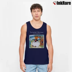 Men’s Cat Stevens Tea For The Tillerman Cool Casual Tank Top in navy | Breathable, Active-Friendly Design