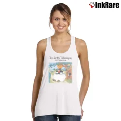Women’s Cat Stevens Tea For The Tillerman Cool Casual Tank Top in white | Lightweight, Movement-Friendly