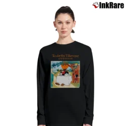 Women’s Cat Stevens Tea For The Tillerman Graphic Long-Sleeve Top in black | Sleek, Versatile, All-Season