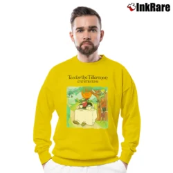 Men’s Cat Stevens Tea For Tillerman Music Crewneck Sweatshirt in yellow | Cozy Fabric, Clean Style