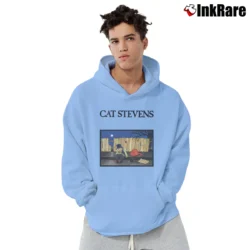 Men’s Cat Stevens Teaser And The Firecat Classic Pullover Hoodie in light blue | Cozy, Durable, Modern Fit