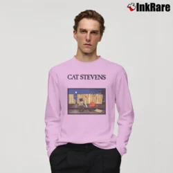 Men’s Cat Stevens Teaser And The Firecat Classic Long-Sleeve Shirt in light pink | Sleek, Lightweight, Year-Round Wear