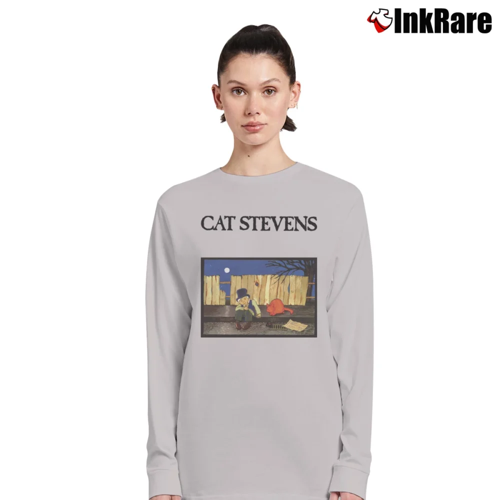 Women’s Cat Stevens Teaser And The Firecat Classic Long-Sleeve Top in sport grey | Sleek, Versatile, All-Season