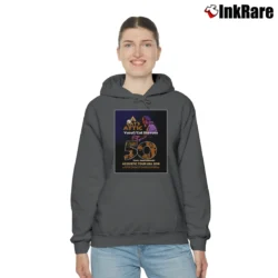 Women’s Cat Stevens Yusuf Acoustic Tour 2016 Cozy Hoodie in charcoal | Warm, Structured, Stylish