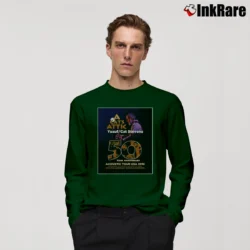 Men’s Cat Stevens Yusuf Acoustic Tour 2016 Long-Sleeve Shirt in forest green | Sleek, Lightweight, Year-Round Wear