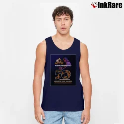 Men’s Cat Stevens Yusuf Acoustic Tour 2016 Tank Top in navy | Breathable, Active-Friendly Design
