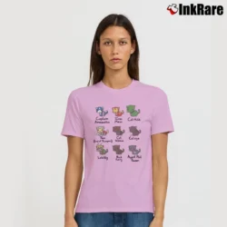 Women’s Cats Avengers Funny Featuring Loki Thor Hulk Iron Man Captain America Signature T-Shirt in light pink | Soft, Flattering Fit