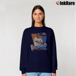 Women’s Cecil Fielder Detroit Tigers Classic Graphic Relaxed Sweatshirt in navy | Soft, Laid-Back Vibe