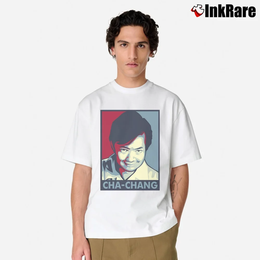 Men’s Cha Chang Ben Chang Classic T-Shirt in white | Soft, Breathable Everyday Wear
