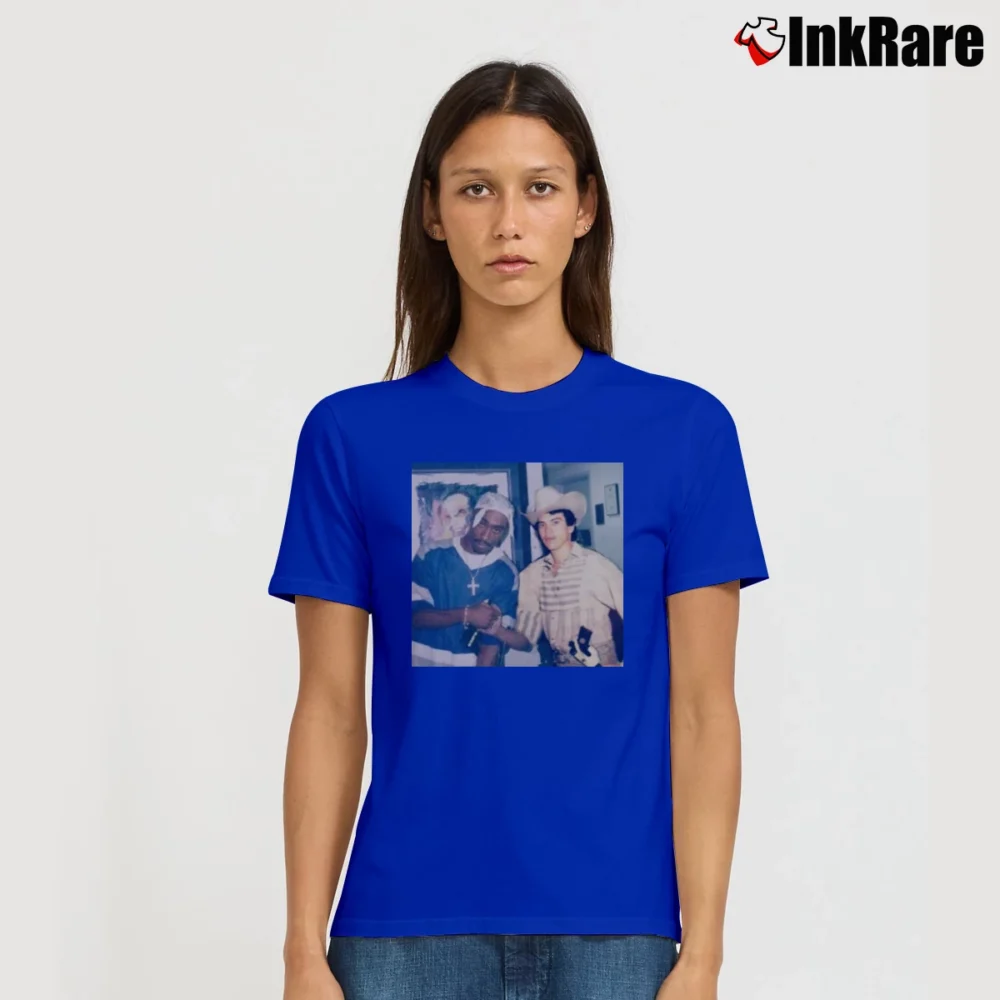 Women’s Chalino Sanchez Classic Signature T-Shirt in royal blue | Soft, Flattering Fit
