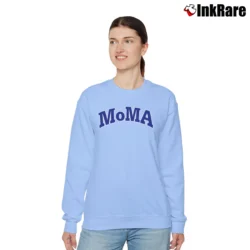 Women’s Champion Crewneck Moma Edition Relaxed Sweatshirt in light blue | Soft, Laid-Back Vibe