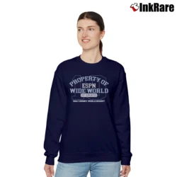 Women’s Champion ESPN Wide World Sports Walt Disney Resort Relaxed Sweatshirt in navy | Soft, Laid-Back Vibe
