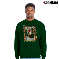Men’s Charizard Pokemon Go Classic Crewneck Sweatshirt in forest green | Cozy Fabric, Clean Style