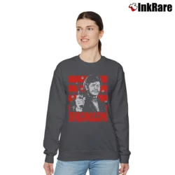 Women’s Charles Bronson Vintage Relaxed Sweatshirt in charcoal | Soft, Laid-Back Vibe
