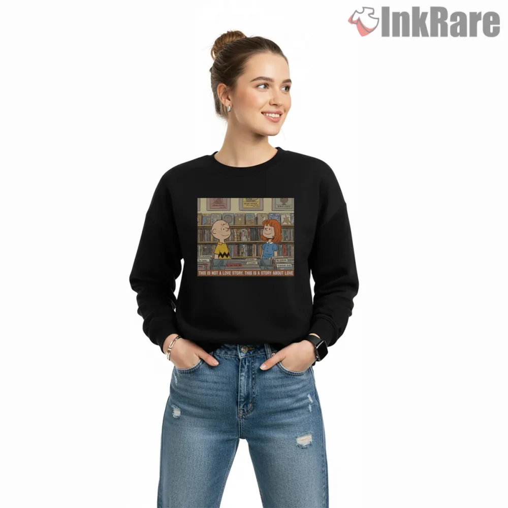 Charlie Brown And Heather 500 Days Of Summer Parody Shirt on graphic shirt for women graphic tee