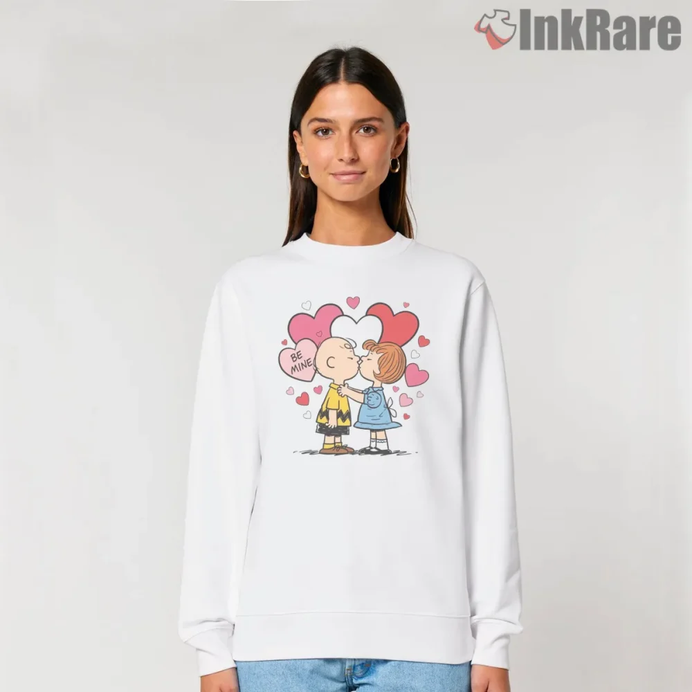 Charlie Brown And Sally Be Mine Valentine Shirt on graphic shirt for women graphic tee