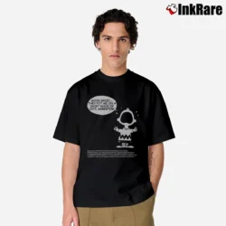 Men’s Charlie Brown Asbestos Classic T-Shirt in black | Soft, Breathable Everyday Wear