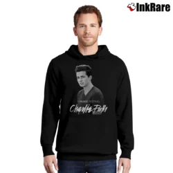 Men’s Charlie Puth Graphic Pullover Hoodie in black | Cozy, Durable, Modern Fit