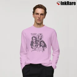 Men’s Charlie's Angels Art Long-Sleeve Shirt in light pink | Sleek, Lightweight, Year-Round Wear