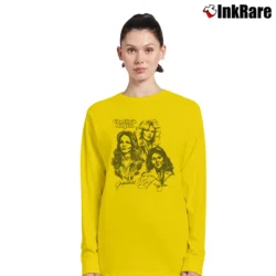 Women’s Charlie's Angels Art Long-Sleeve Top in yellow | Sleek, Versatile, All-Season