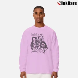 Men’s Charlie's Angels Classic TV Series Long-Sleeve Shirt in light pink | Sleek, Lightweight, Year-Round Wear
