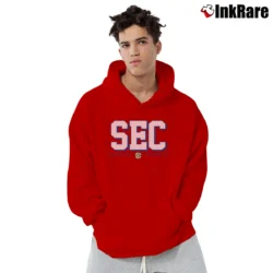 Men’s Charlie Southern Sec College Pride Pullover Hoodie in red | Cozy, Durable, Modern Fit