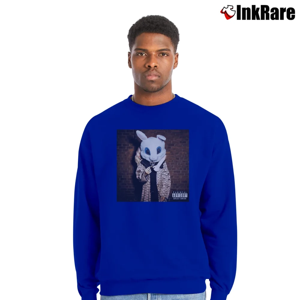 Men’s Che Sayso Says Crewneck Sweatshirt in royal blue | Cozy Fabric, Clean Style