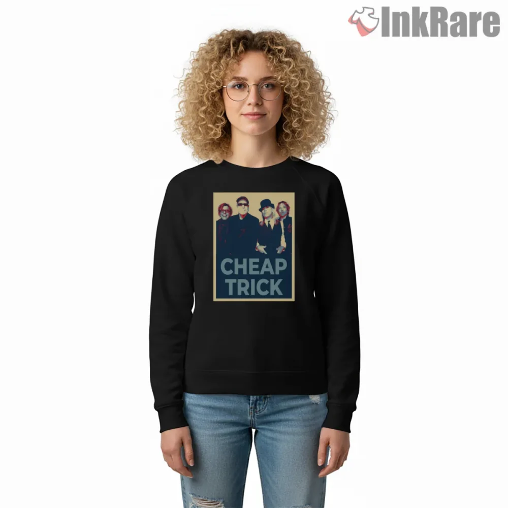 Cheap Trick Vintage Poster Portrait Shirt on graphic shirt for women graphic tee