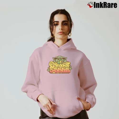 Cheddar Goblin Horror Movie Graphic Women’s Cozy Hoodie in light pink – Urban Chic Women’s Cheddar Goblin Horror Movie Graphic Cozy Hoodie in light pink | Warm, Structured, Stylish