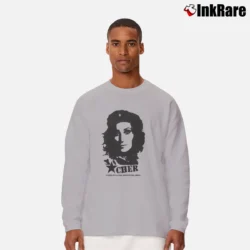 Men’s Cher Guevara Do You Believe Parody Long-Sleeve Shirt in sport grey | Sleek, Lightweight, Year-Round Wear