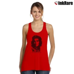 Women’s Cher Guevara Do You Believe Parody Tank Top in red | Lightweight, Movement-Friendly