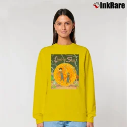 Women’s chet and shai rick and morty for NBA and Cartoon Fans Relaxed Sweatshirt in yellow | Soft, Laid-Back Vibe
