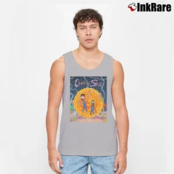 Men’s chet and shai rick and morty for NBA and Cartoon Fans Tank Top in sport grey | Breathable, Active-Friendly Design