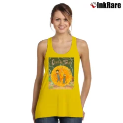 Women’s chet and shai rick and morty for NBA and Cartoon Fans Tank Top in yellow | Lightweight, Movement-Friendly