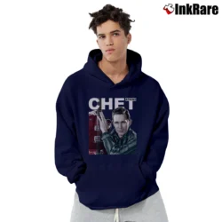 Men’s Chet Atkins Photo Pullover Hoodie in navy | Cozy, Durable, Modern Fit