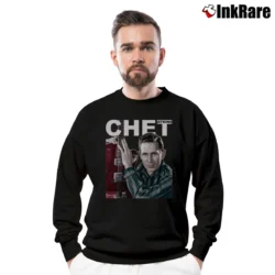 Men’s Chet Atkins Photo Crewneck Sweatshirt in black | Cozy Fabric, Clean Style