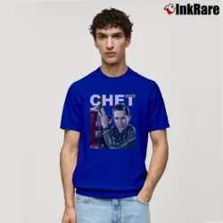 Men’s Chet Atkins Photo Classic T-Shirt in royal blue | Soft, Breathable Everyday Wear