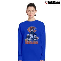 Women’s Chicago Bears Mickey Mouse Football Fan Long-Sleeve Top in royal blue | Sleek, Versatile, All-Season