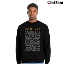 Men’s Chicago Bears The 85 Bears Crewneck Sweatshirt in black | Cozy Fabric, Clean Style