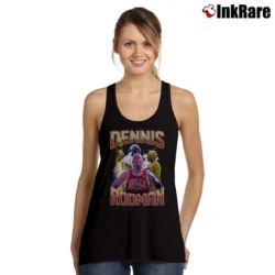 Women’s Chicago Bulls Dennis Rodman Bootleg for NBA Fans Tank Top in black | Lightweight, Movement-Friendly
