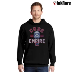 Men’s Chicago Cubs Star Wars Empire Crossover Pullover Hoodie in black | Cozy, Durable, Modern Fit