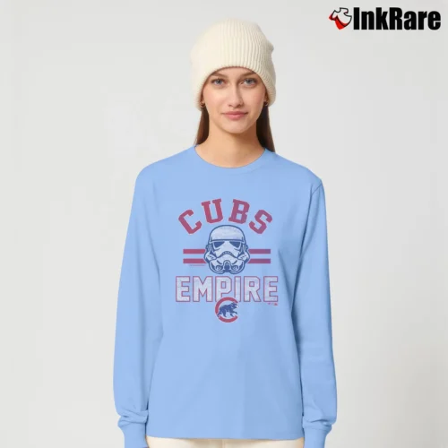 Chicago Cubs Star Wars Empire Crossover Women’s Long-Sleeve Top in light blue – Effortless Layer Women’s Chicago Cubs Star Wars Empire Crossover Long-Sleeve Top in light blue | Sleek, Versatile, All-Season