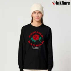 Women’s Chicano Batman Graphic Long-Sleeve Top in black | Sleek, Versatile, All-Season