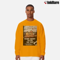 Men’s Children Shouldn't Play With Dead Things Long-Sleeve Shirt in orange | Sleek, Lightweight, Year-Round Wear