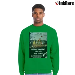 Men’s Children Shouldn't Play With Dead Things Crewneck Sweatshirt in irish green | Cozy Fabric, Clean Style