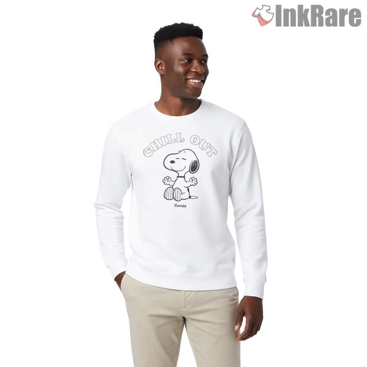 Chill Out Snoopy Relaxed Vibes Shirt on graphic shirt for men graphic tee